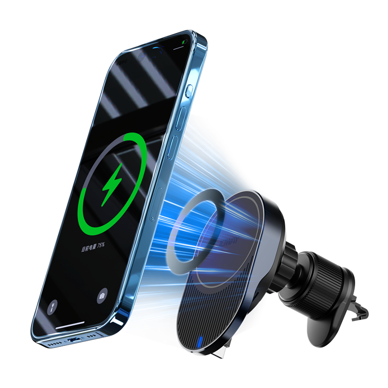 WXC59自带伸缩线车载磁吸无线充_无线充_w66利来最给利